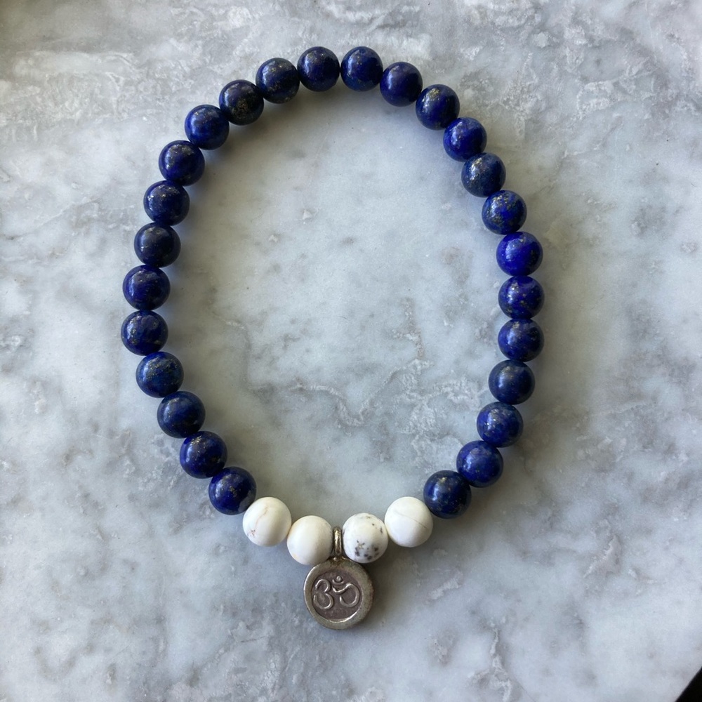 Lapis Stretch Bracelet